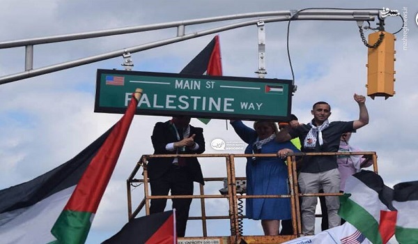 همزمان با سالروز نکبت، خیابان اصلی پترسون در آمریکا به راه فلسطین تغییر یافت خیابان اصلی پترسون در آمریکا به راه فلسطین تغییر یافت